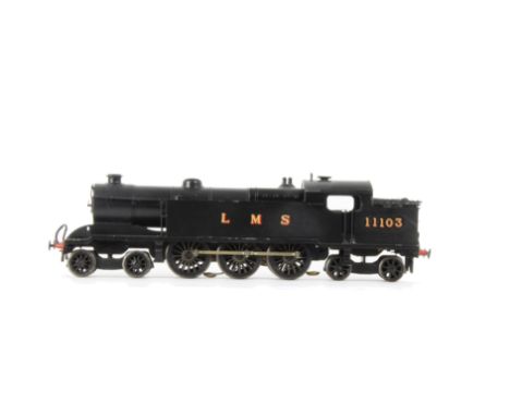 A Kit-built 0 Gauge 3-rail electric LMS ex-Furness 4-6-4 Tank Locomotive from Gladiator Models Kit, incorporating an older wo