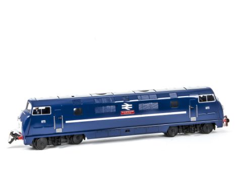 Red Tree Models in Association with ACE Trains BR blue Warship Class 875 'Illustrious' Diesel Locomotive, DC, with instructio