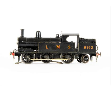 A (Believed-to-be) Bond's 0 Gauge 3-rail ex-LNWR 0-6-2 Tank Locomotive, appears fitted with Bond's motor, semi-Finescale iron