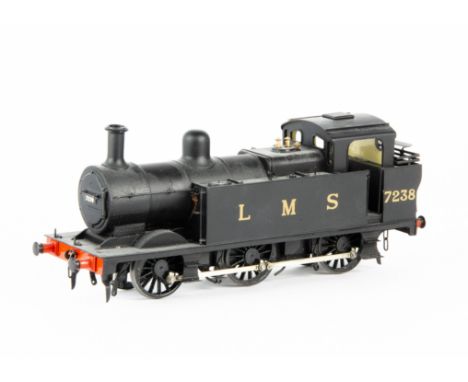 0 Gauge Finescale LMS black ex-GER Class C72  0-6-0 tank engine, No 7328, Bühler motor, built and painted to an very good sta