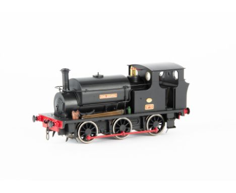 Ixion Model Railways 0 Gauge Finescale Hudswell Clarke 0-6-0 Standard Contractors Tank engine, finished in black No 10 'King 