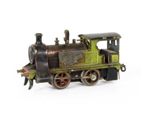Important Announcement - The chimney for this loco is missingAn Incomplete Bing live-steam 'North London' Geared Tank Locomot