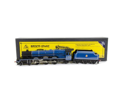 A Bassett-Lowke (Corgi) 0 Gauge 2-rail or 3-rail electric 'Princess' Class 4-6-2 Locomotive and Tender, ref BL99008, Limited 