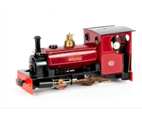 A Convertible Gauge O/1 live-steam radio-controlled Hunslet 0-4-0 Saddle Tank Locomotive 'Boadicea' by Locomotion Models, fin