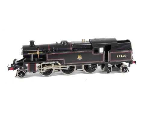 An ACE Trains 0 Gauge 2-rail or 3-rail electric E/8 Stanier 4P Class 2-6-4 Tank Locomotive, in lined BR (early motif) black l