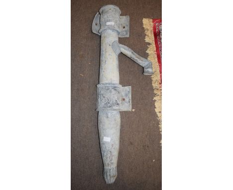 Vintage Lead Water pump Marked L.S dated 1845