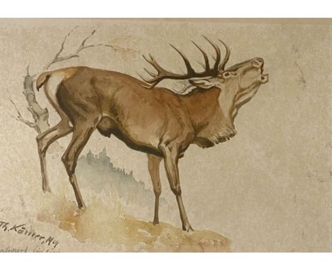 Theodor Kärner: Hohenberg 1884 - 1966 München. Porzellanbildner, insbesondere Tierskulpturen. Tätig u. a. für die Manufakture