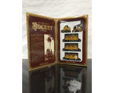 A Hornby Railways Stephenson's Rocket '00' Scale Set, boxed.  