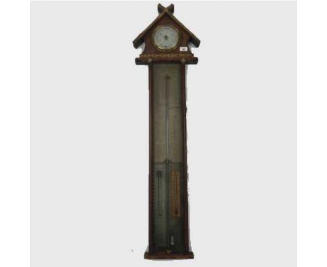 A nineteenth century Admiral Fitzroy barometer.