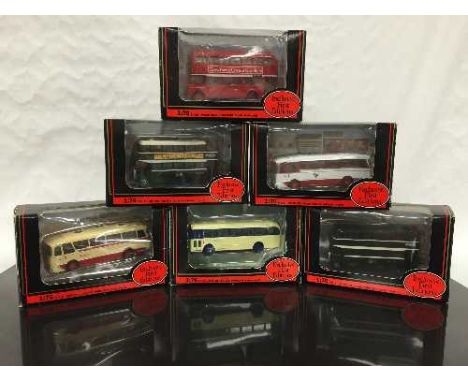 A Corgi die-cast model boxed set : Routemasters in Exile - The North, number 97068, containing four model buses, together wit