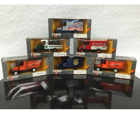 A Corgi Classics die-cast model : C825/1 1957 Chevrolet Bel Air, together with twenty nine further die-cast models from the s
