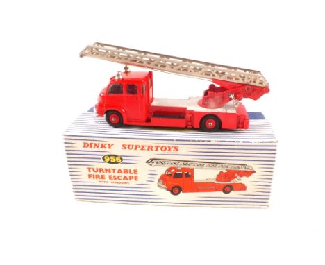A boxed Dinky 956 turntable fire engine