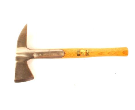A 'Gilpins' fireman's axe in excellent condition with label in place