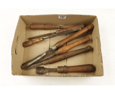 Eight turning tools G 
