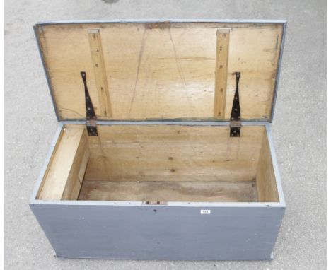 A pine tool chest 41"x 20"x 19" 
