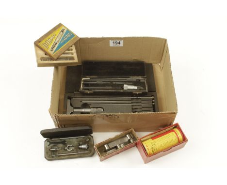 Six engineers tools all in orig boxes G+