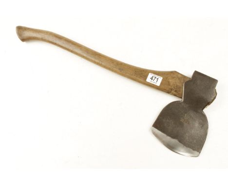 A R/H side axe by PARKES 5 1/2" edge G++ 