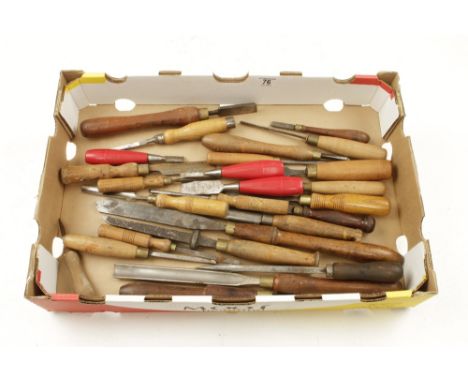 22 turning tools some made from chisels G 