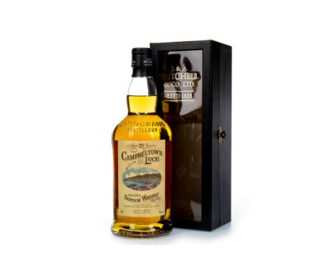 CAMPBELTOWN LOCH AGED 21 YEARS Blended Scotch Whisky 70cl, 40% volume, in box.