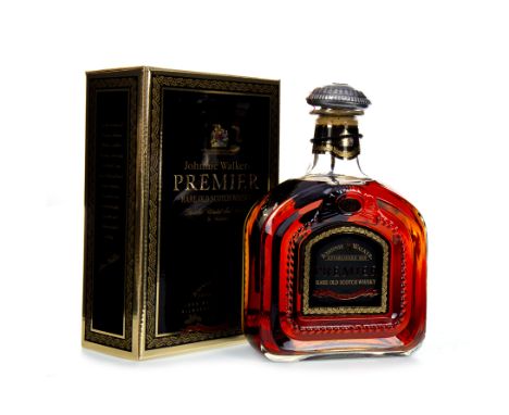 JOHNNIE WALKER PREMIER Blended Scotch Whisky One litre, 43% volume, in box.