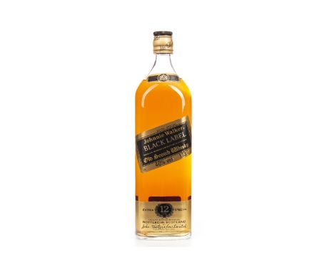 JOHNNIE WALKER BLACK LABEL AGED 12 YEARS - 1.13 LITRES Blended Scotch Whisky 1.13 litres, 40% volume.