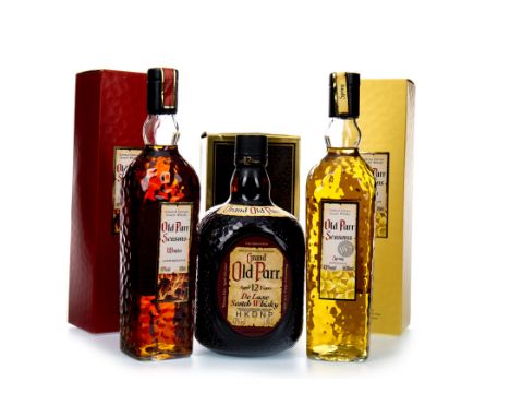 GRAND OLD PARR AGED 12 YEARS - ONE LITRE Blended Scotch Whisky One litre, 43% volume, in carton OLD PARR SPRING Blended Scotc