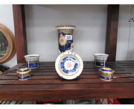 A collection of Royal Worcester Millenium commemorative china.