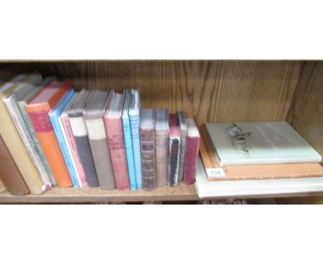 A collection of books including Neighbours by Will Dawson, 1st edition, Hunting Sketch book by Lionel Edwards, 1 other and co