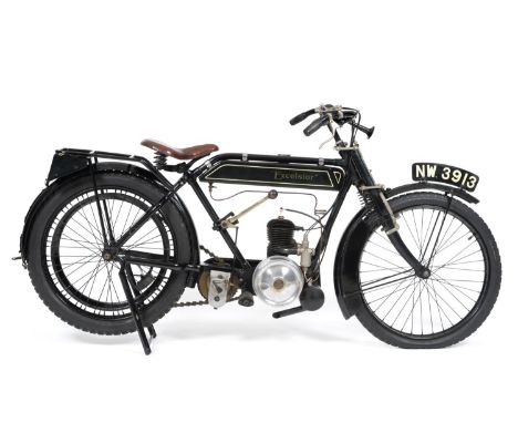 1923 Excelsior Motorcycle Registration Number NW 3913 148cc Engine Manufactured 1923 Chassis Number 8380 Engine Number W9298 