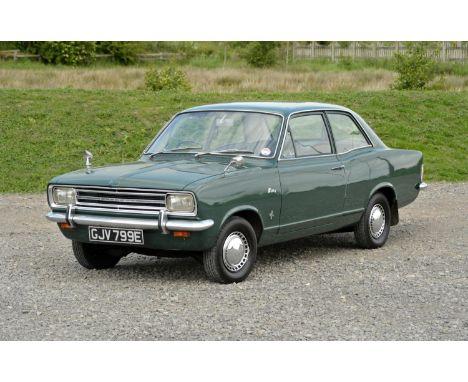 1967 Vauxhall Viva SL90 Registration Number GJV 799E VIN Number 7526989 Engine Number 6670 With V5 listing five former keeper