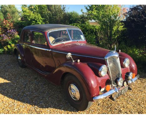 1948 Riley RMA 1.5 Sports Saloon Registration Number JYT 808 VIN Number 38515316 Engine Number 15316 With V5 listing one form