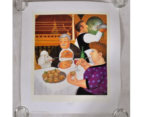Beryl Cook ( British 20th Century ) - Alexander Gallery Publications Ltd -&nbsp; A good limited edition signed print entitled