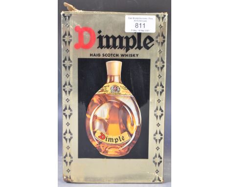 An original vintage boxed bottle of John Haig &amp; Co Ltd Distillers Markinch Scotland Dimple Scotch Whisky. 70 degree proof