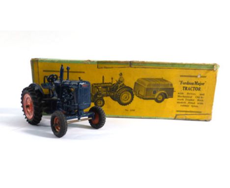 A Britains No. 139F 'Fordston Major' tractor, boxed   CONDITION REPORT:  Typical losses and wear. Playworn.