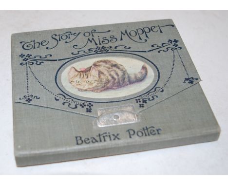 POTTER Beatrix, The Story of Miss Moppet, in wallet form, London and new York circa 1906, 1st edition, as Quinby No.11 but ba