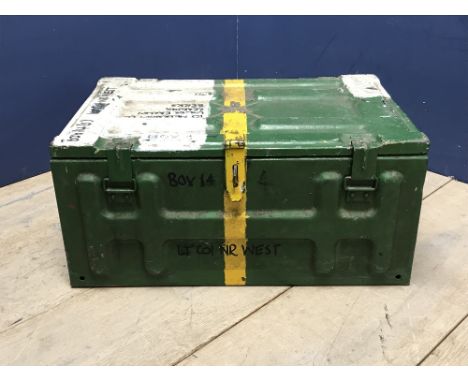 Metal ammunition box 39 x 60 x 26 cm 