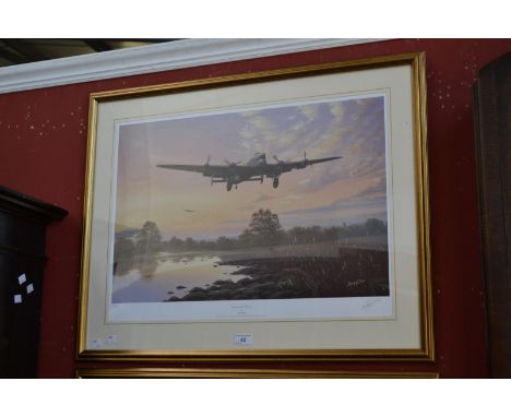 Barry Price,
Lancaster dawn,
signed,print, limited edition 21/750