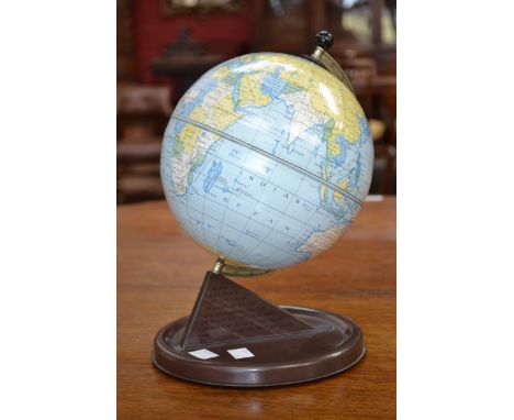 A Chad Valley globe.