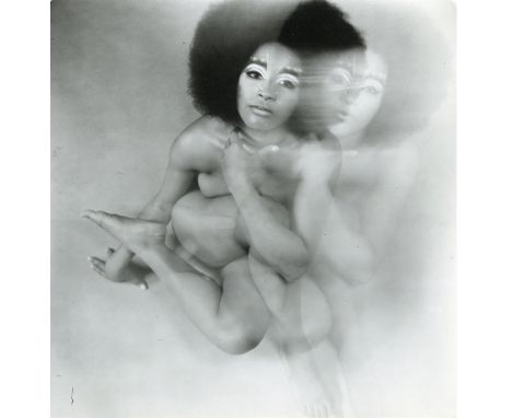 DAVID BAILEY(b.1938) Marsha Hunt, c.1969 nude portrait of Marsha Hunt with double exposure, gelatin silver print possibly pri
