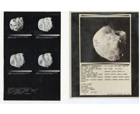 Planetary Exploration – Mariner 9 and The Viking Program, Phobos, 75 prints, glossy silver gelatin prints and others, all c.1
