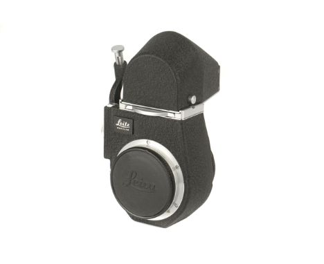 A Leitz Micro-Visoflex III Reflex Housing, black, with interchangeable screens, body, VG-ENote: VAT due on the hammer price a