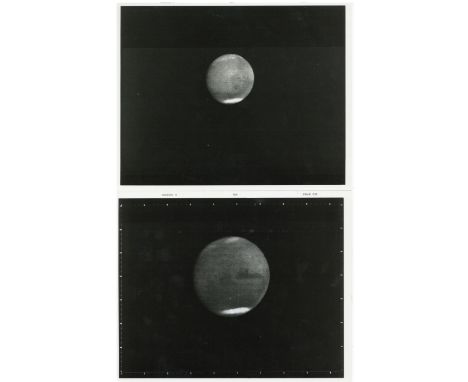 Planetary Exploration -The Mariner Program, collection of photographs and documents including the following gelatin silver pr