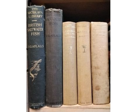 Aflalo (F. G.) British Salt-Water Fishes (Woburn Library of Natural History), 1st edition, London: Hutchinson, 1904, title pr