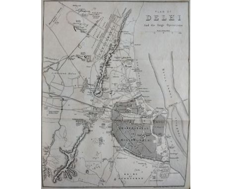 Greathed (H. H.) Letters written during the Siege of Delhi, edited by his widow, 1st edition, London: Longman, Brown, Green, 