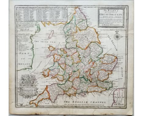 England &amp; Wales, A collection of 20 engraved maps, 18th and 19th-century, including examples by Pieter van den Keere, Sam