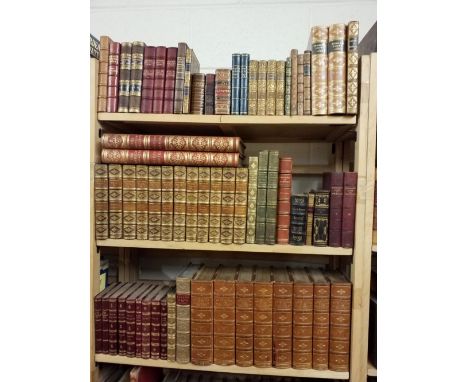 Bindings. Novels of George Eliot, 7 volumes, new edition, Edinburgh: William Blackford and Sons, circa 1880, monochrome illus
