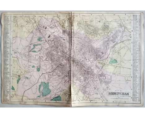 Maps. A collection of approximately 100 maps, mostly 19th &amp; early 20th century, engraved and lithographic maps and charts