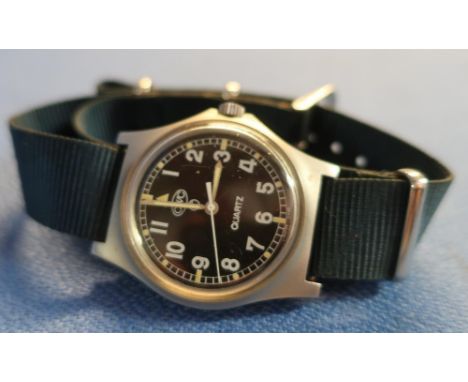 CWC military 2006 broad arrow marked wristwatch, the back marked W10/6645-GG 5415317 
