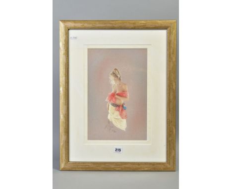 A LIMITED EDITION LITHO PRINT 383/500 by Kay Boyce 'Holly Study II' with certificate of authencity, scantily dressed young wo