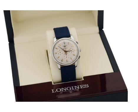 Longines, "Conquest Calendar", Automatic, Ref. L 1.641.4,case No. 511.960, center-seconds, self-winding, water resistant, sta